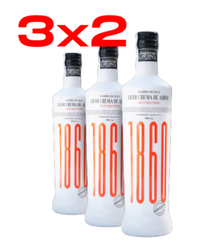 Lot de Licor de crema d'arròs 1860 70 cl. Oferta 3X2